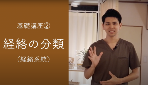 【基礎講座②】経絡の分類（経絡系統）